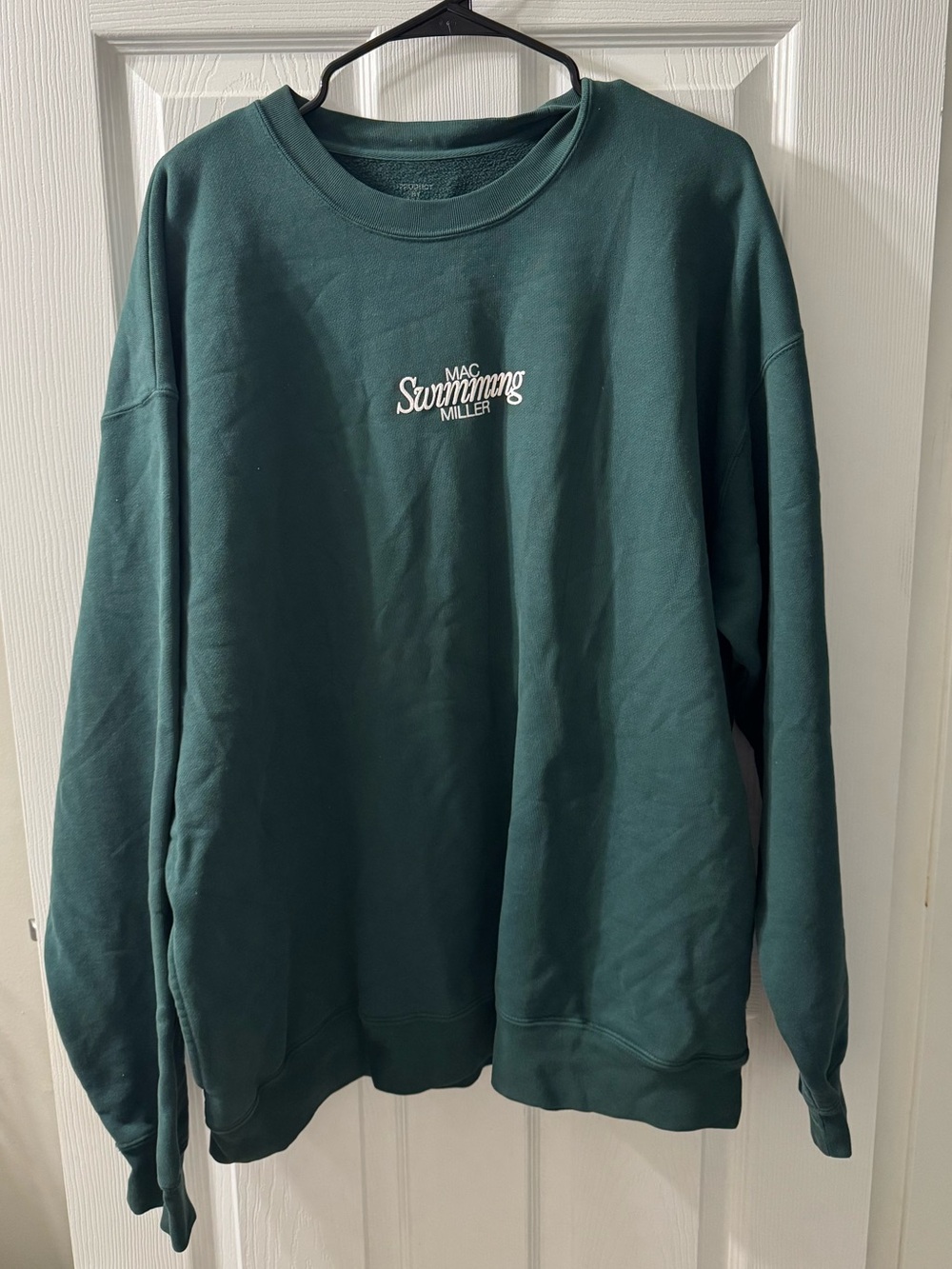 Mac Miller Swimming green sweatshirt size 2XL